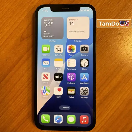 Apple iPhone 12 Pro, 256GB, Pacific Blue, AT&T Locked at TamDoUS Taylorsville